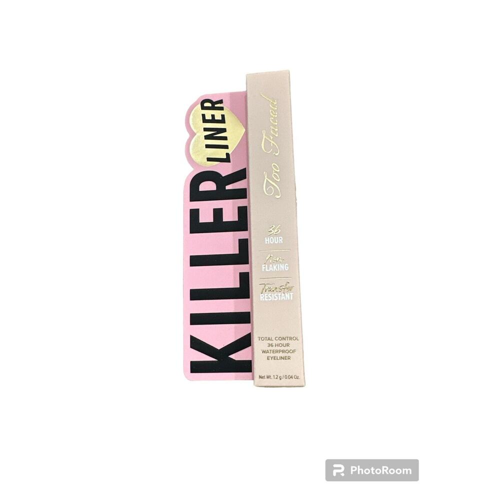 TOO FACED Killer Liner 36 Hour Waterproof Gel Eyeliner - Killer Cashmere - NIB